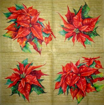 071 Christmas Flowers - 3-ply - Ihr